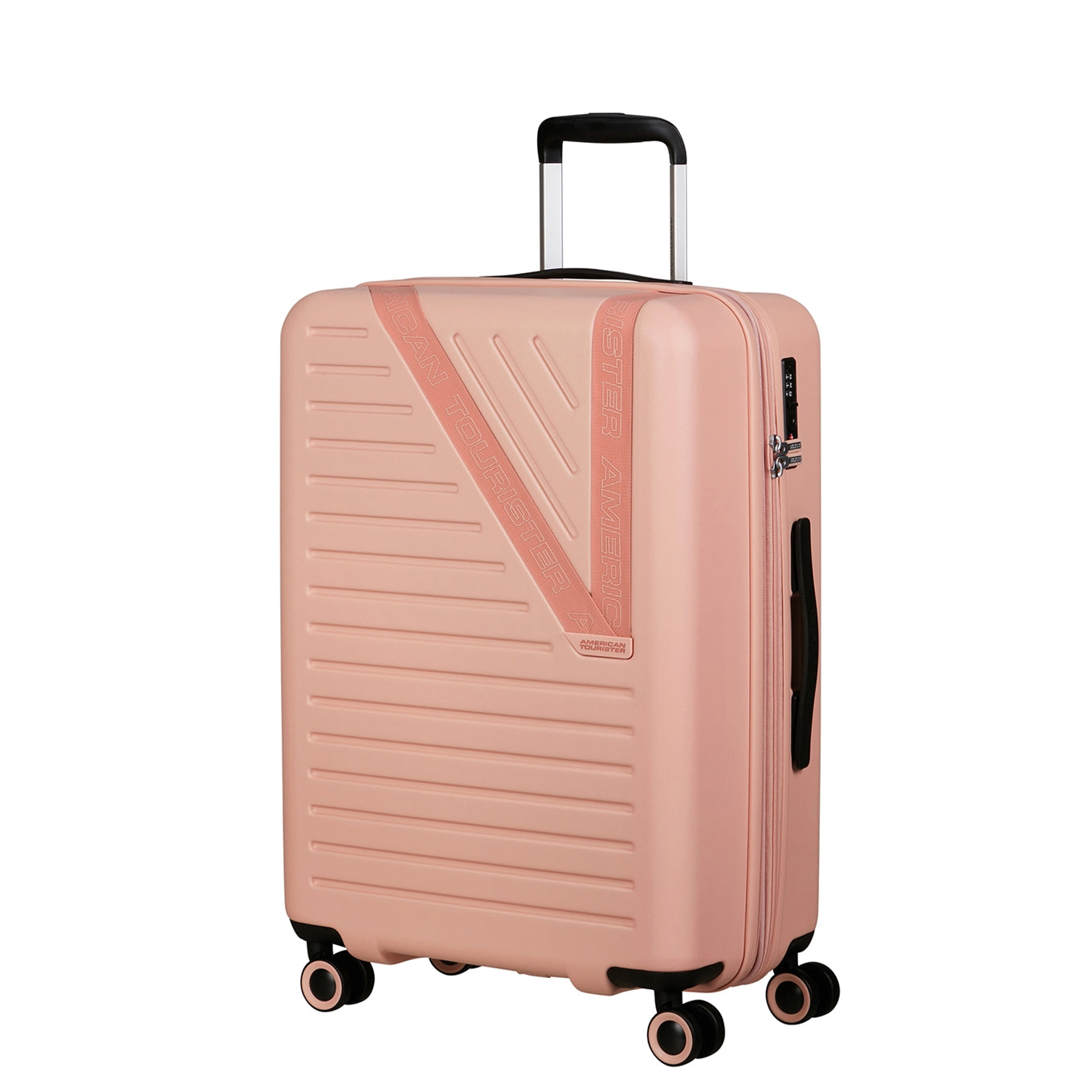 American Tourister Dynabelt Spinner 66/24 Exp TSA sandy rose