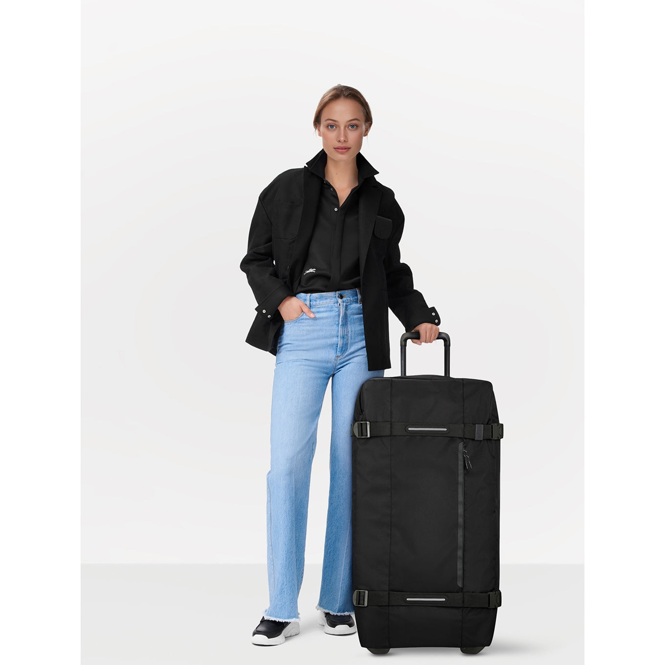American Tourister Urban Track Duffle/Wheels L asphalt black