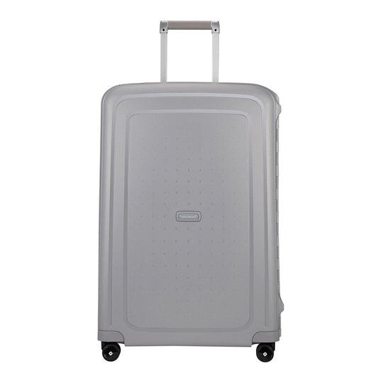 Samsonite S'Cure Spinner 75 silbernes Hartschalenetui