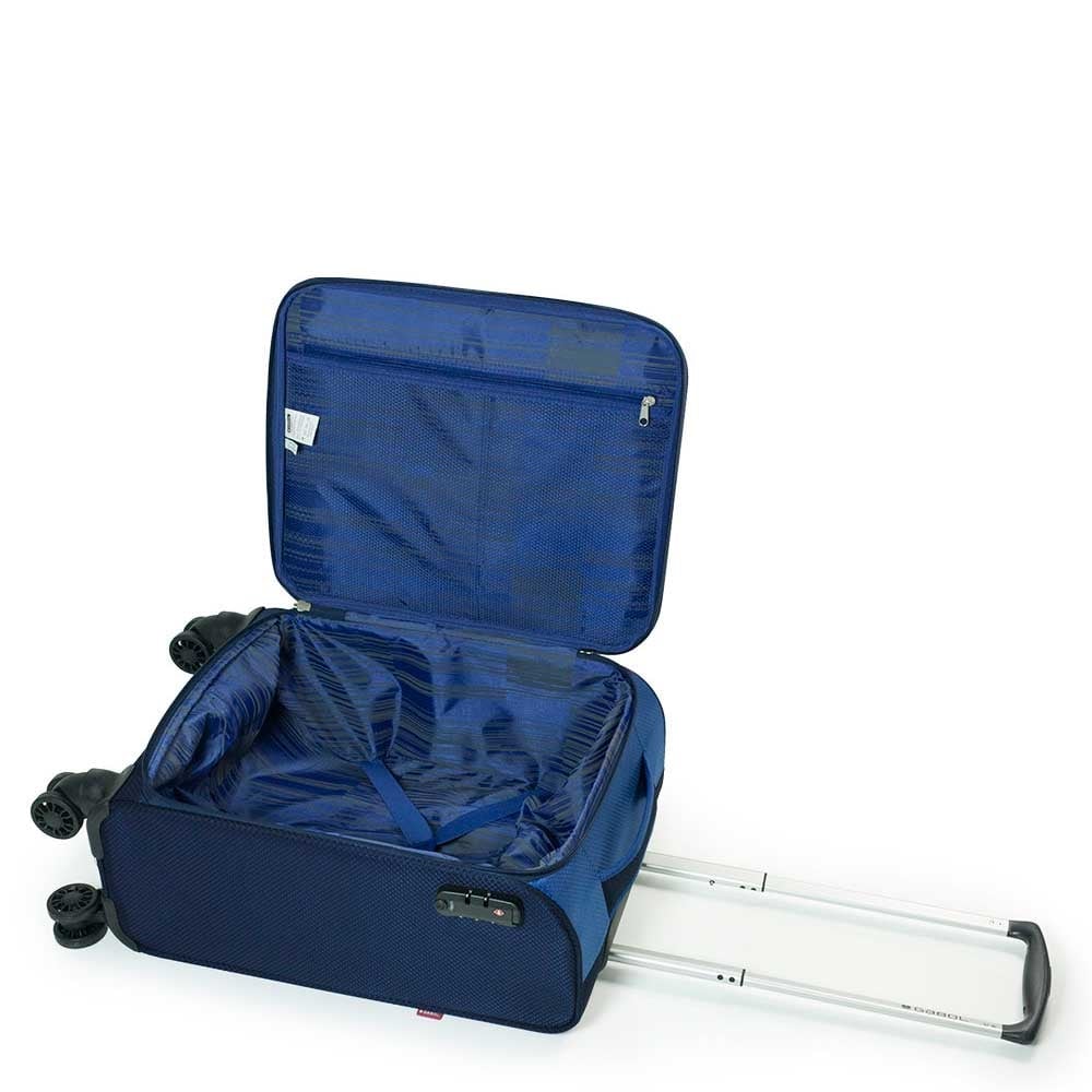 Gabol Cloud Cabin Trolley 55 blau Weicher Koffer