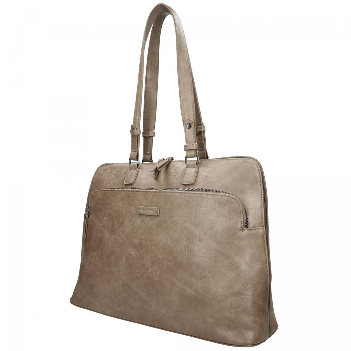 Enrico Benetti Caen Laptop Bag 15" light taupe