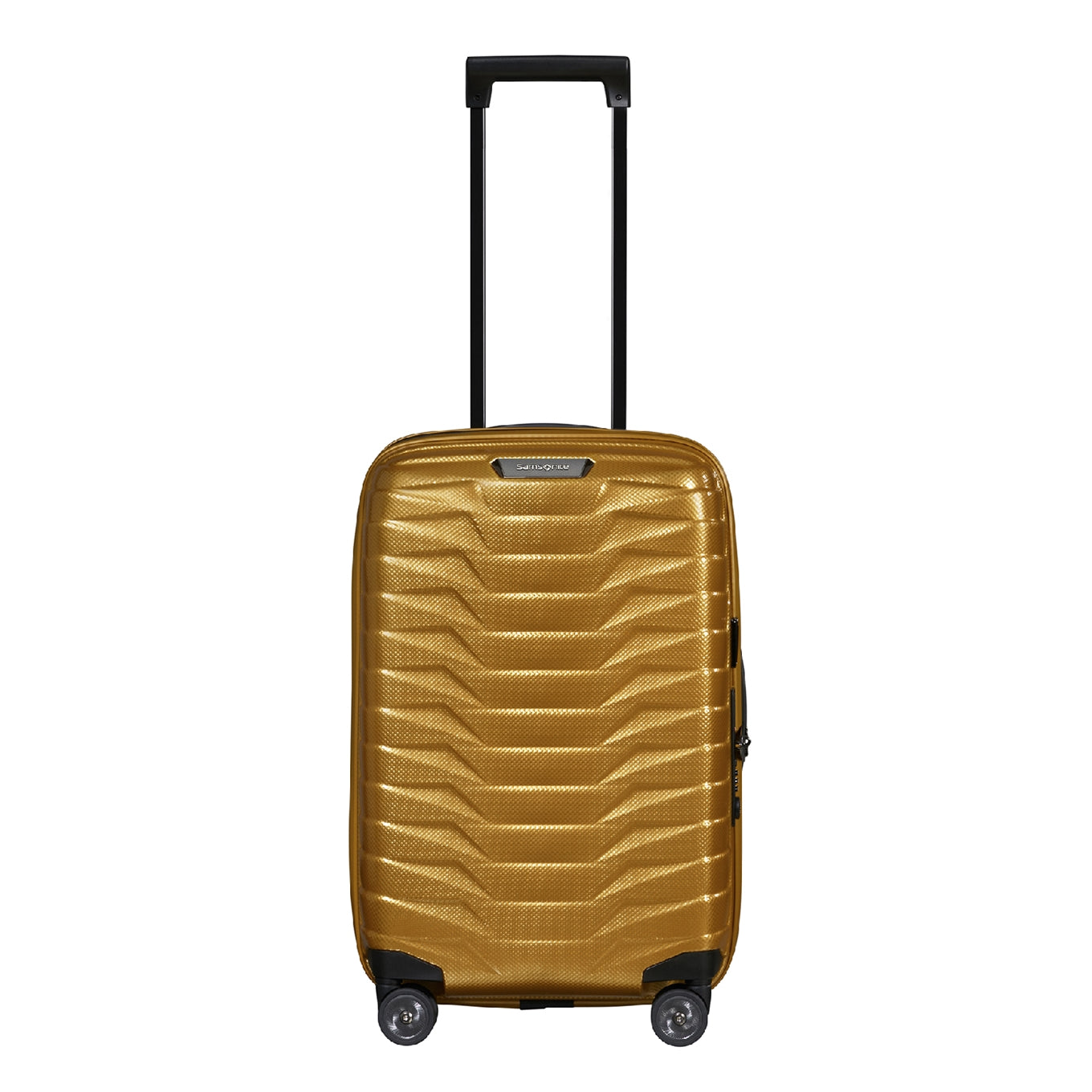 Samsonite Proxis Spinner 55/35 erweiterbares honiggoldenes Hartschalenetui