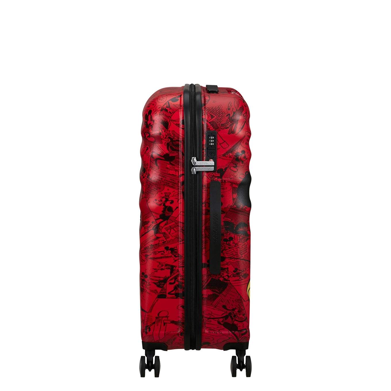 American Tourister Wavebreaker Disney Spinner 67/24 TSA Mickey Comics rotes Hartschalenetui