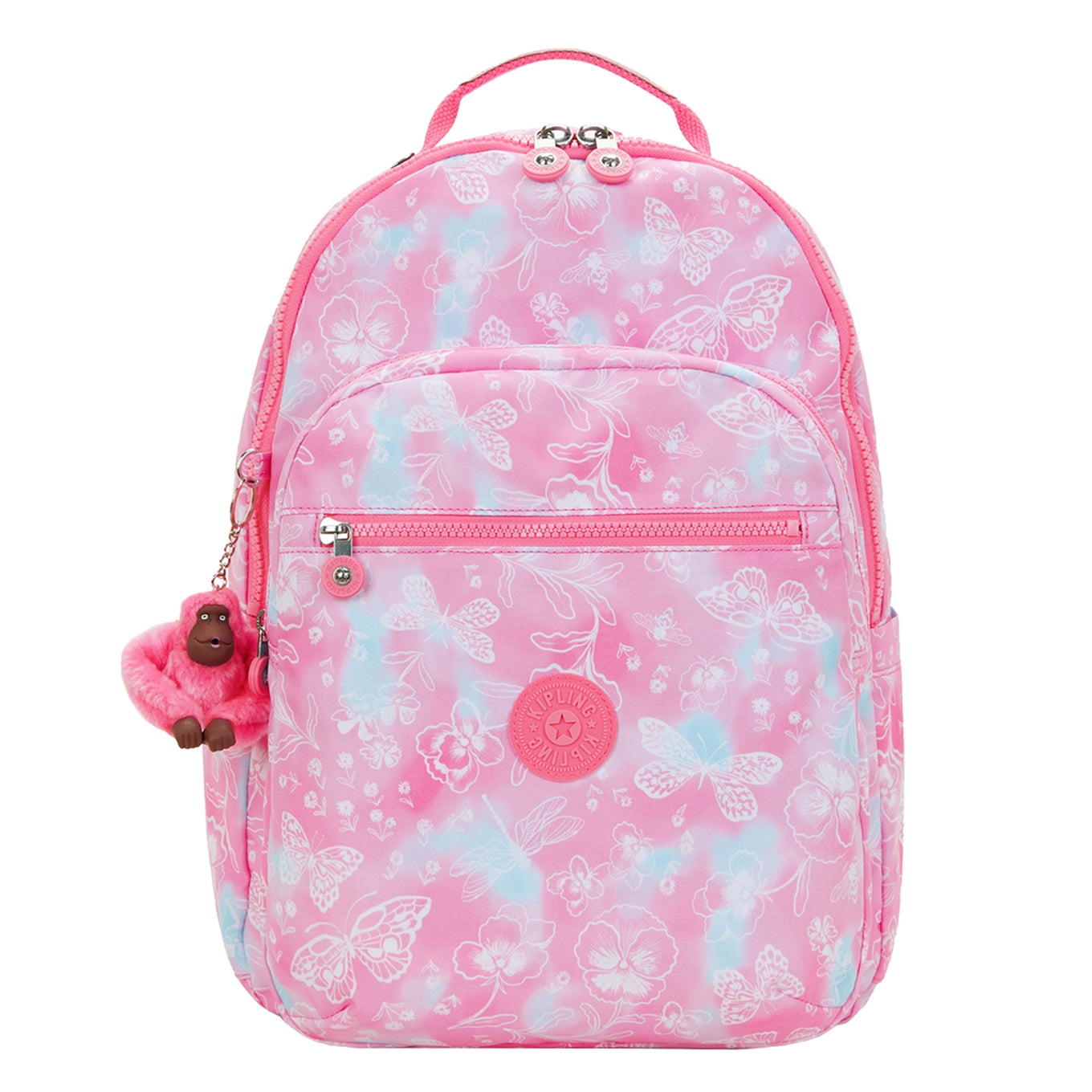 Kipling Seoul Lap Garden Clouds Rucksack