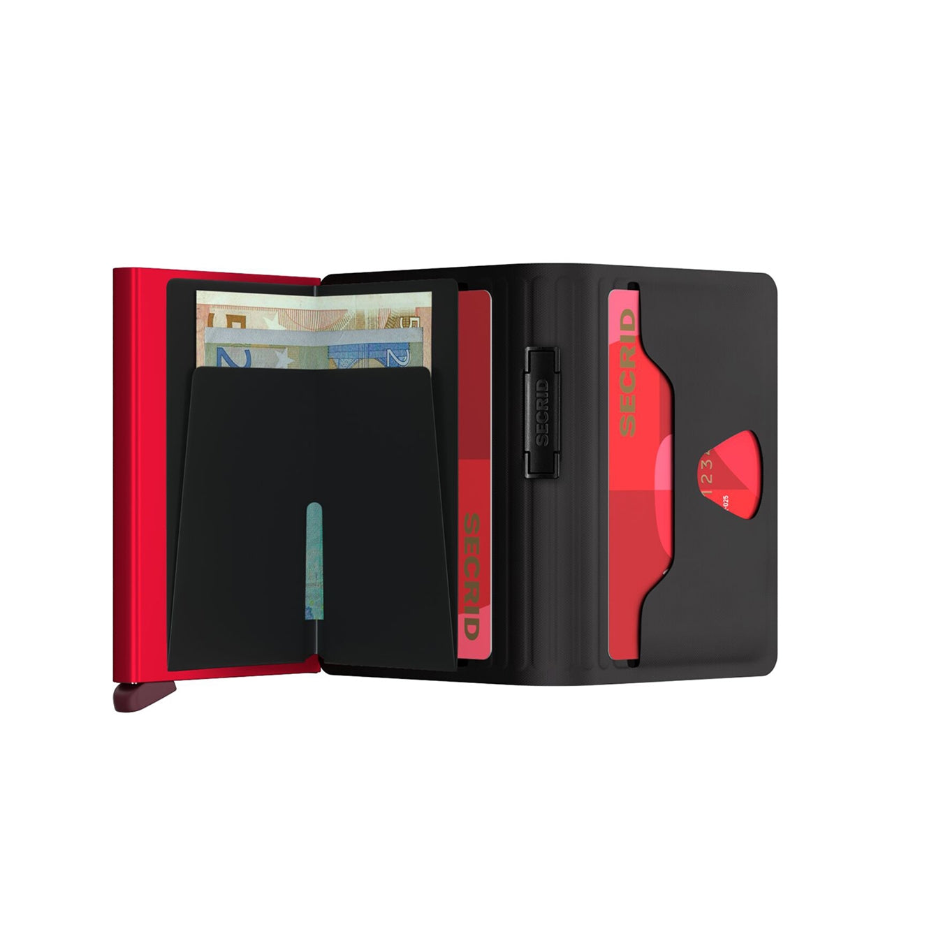 Secrid x Sheltersuit Bandwallet TPU black-red