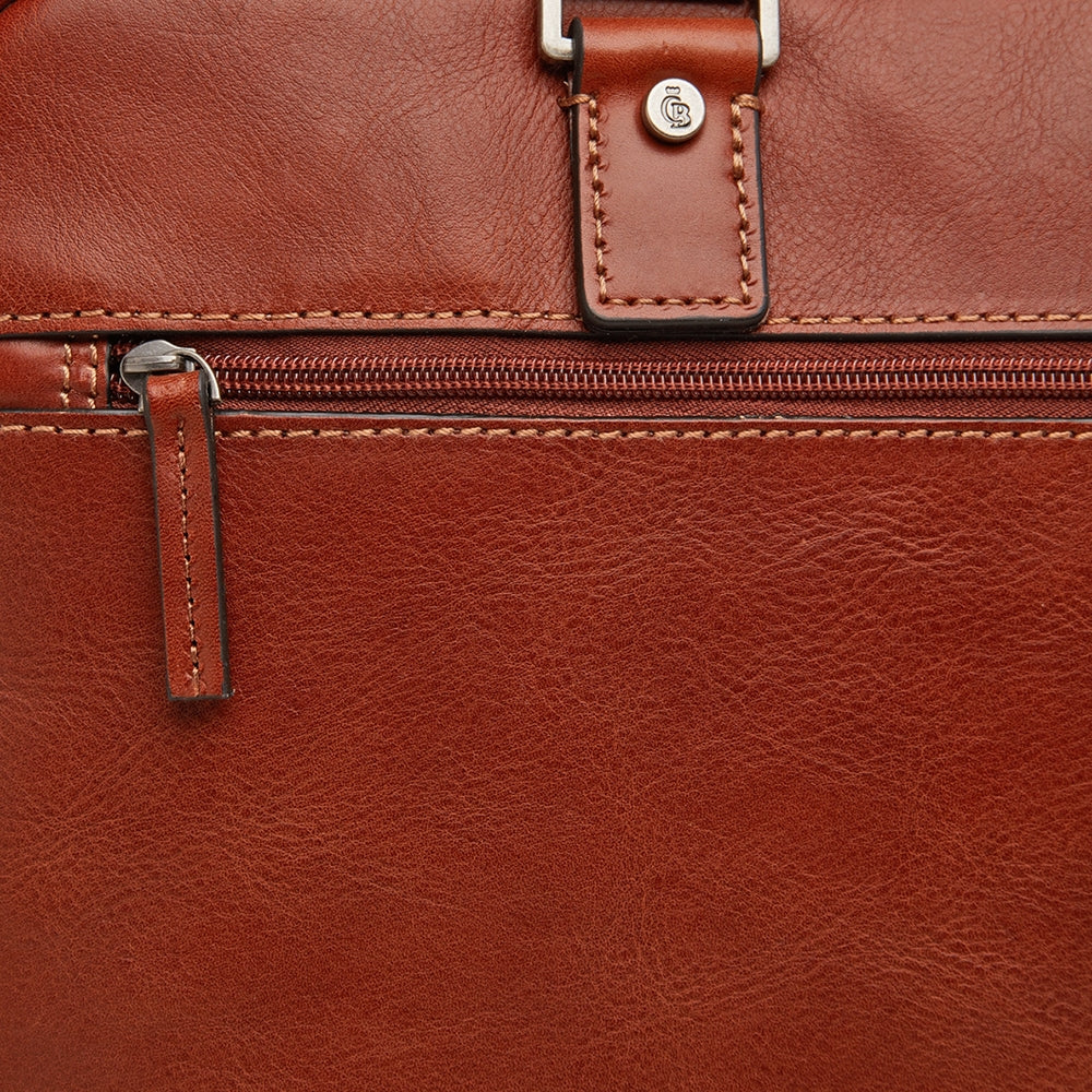 Castelijn & Beerens Verona Business Laptop Bag 15.6" light brown
