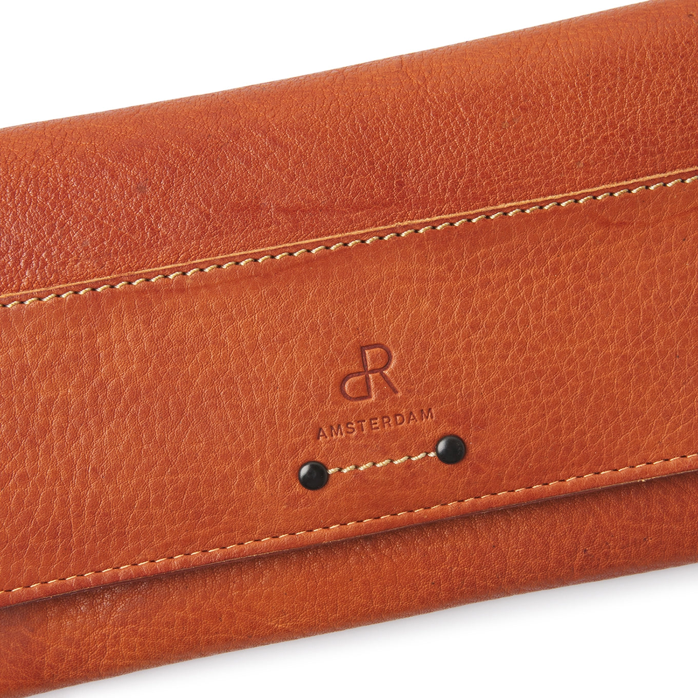dR Amsterdam Tampa Damesportemonnee camel