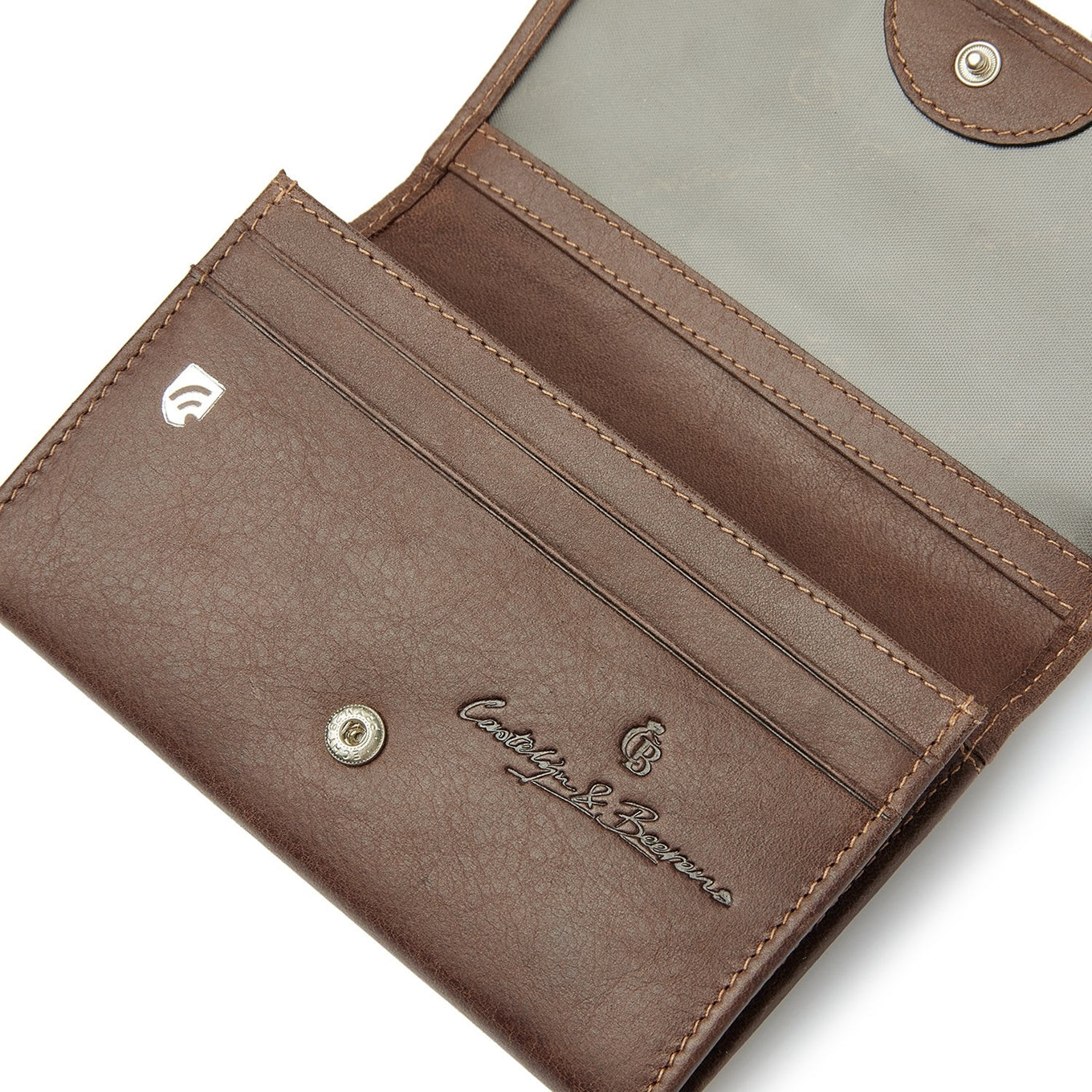 Castelijn & Beerens Canyon Continental Wallet mocca