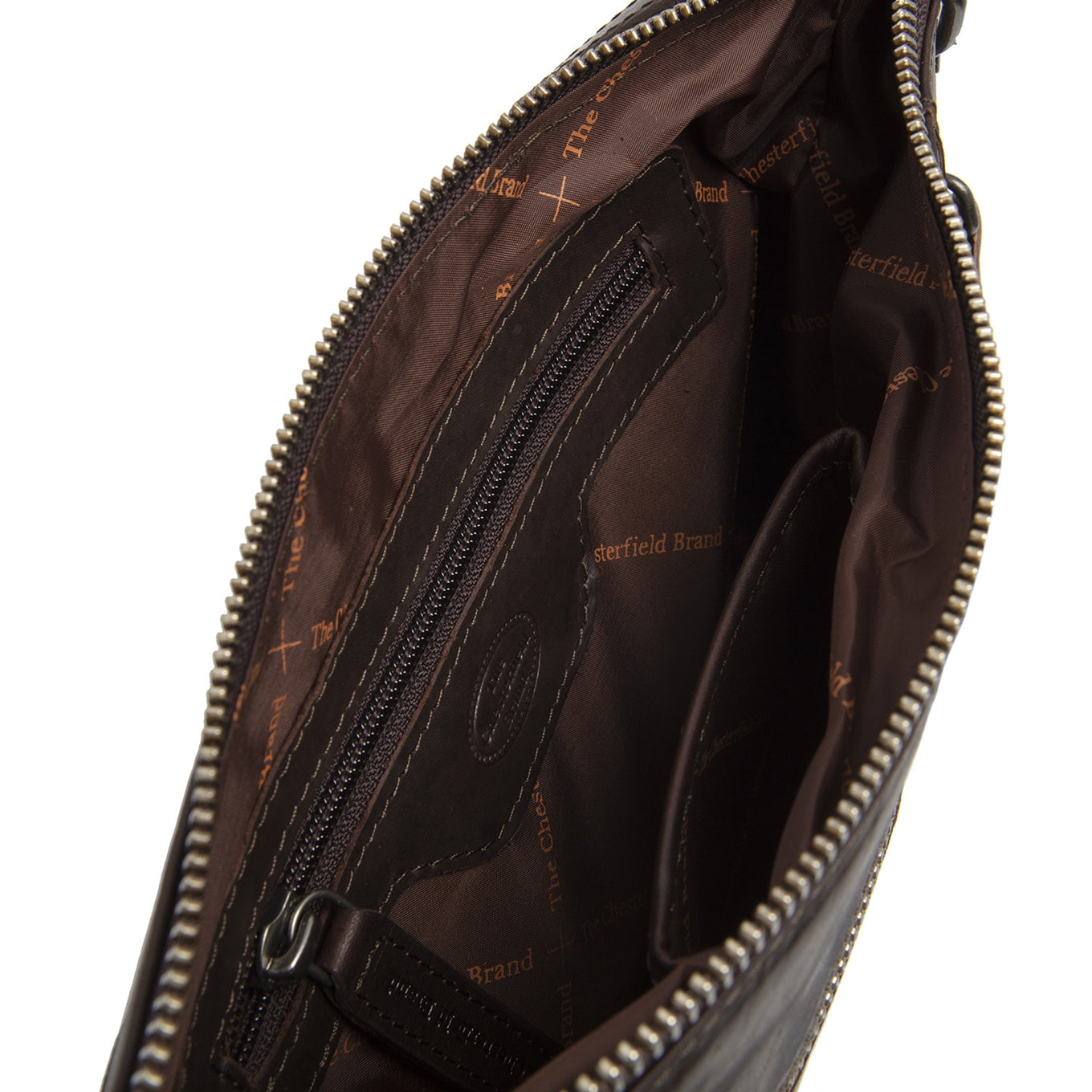 The Chesterfield Brand Faro Schoudertas brown