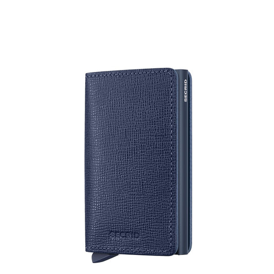 Secrid Slimwallet Crisple marineblaue Damenbrieftasche