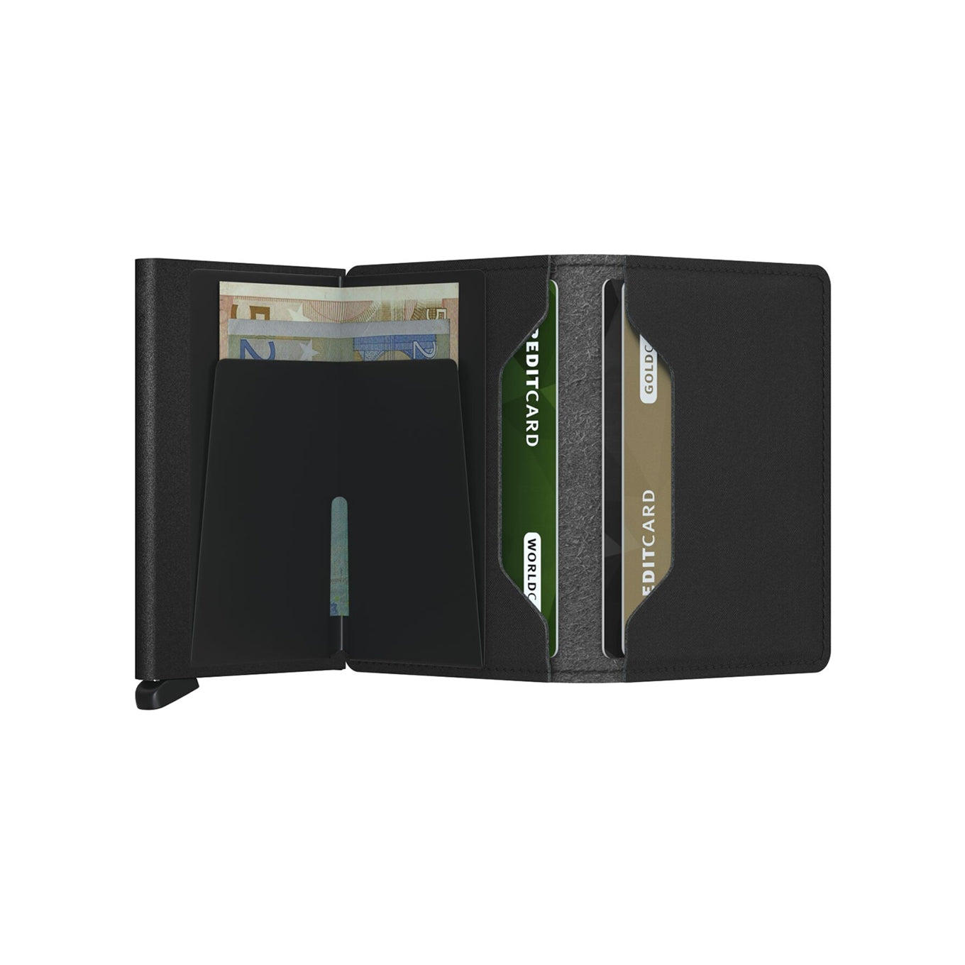 Secrid Slimwallet Yard Powder black Women's wallet