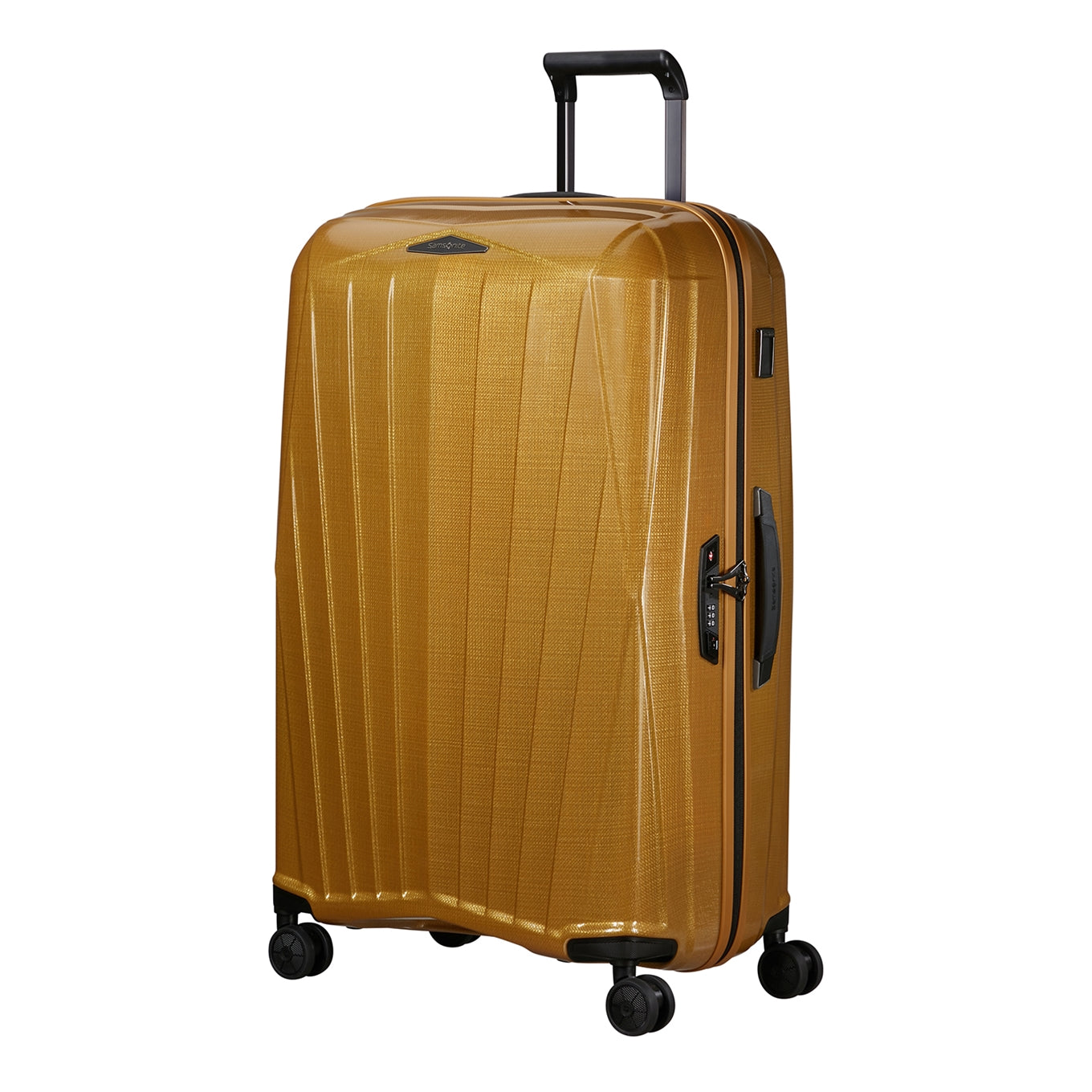 Samsonite Major-Lite Spinner 77 safrangelbes Hartschalenetui