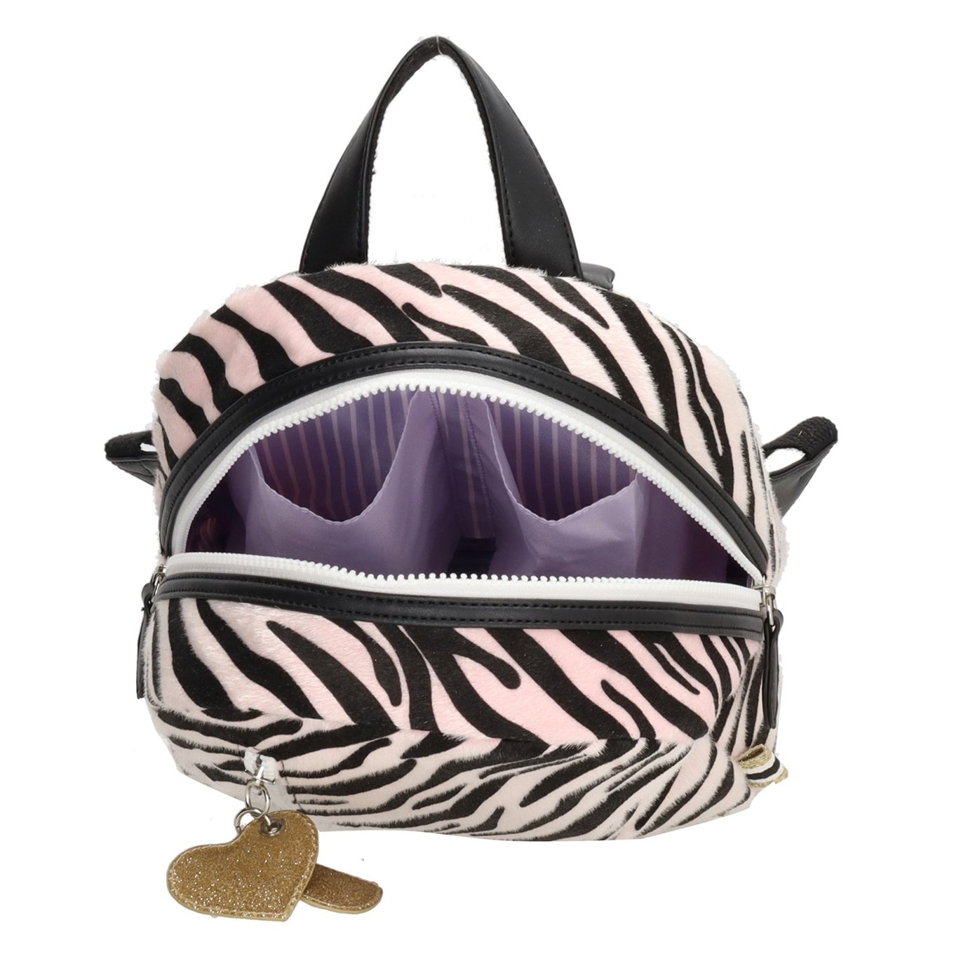 Zebra Trends Girls Rugzak S Zebra roze