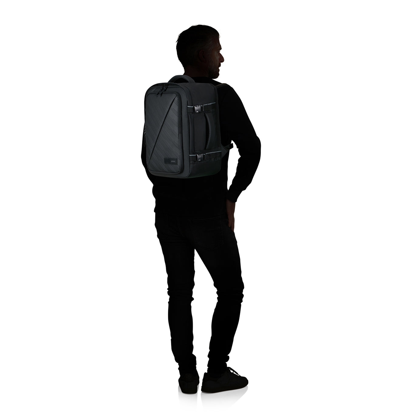American Tourister Take2Cabin Backpack MS Prime black