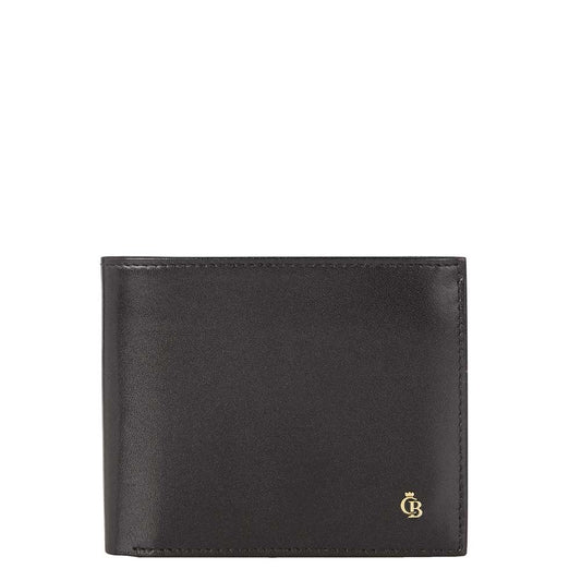 Castelijn & Beerens Nevada Billfold 9 Kreditkarten schwarze Herrenbrieftasche