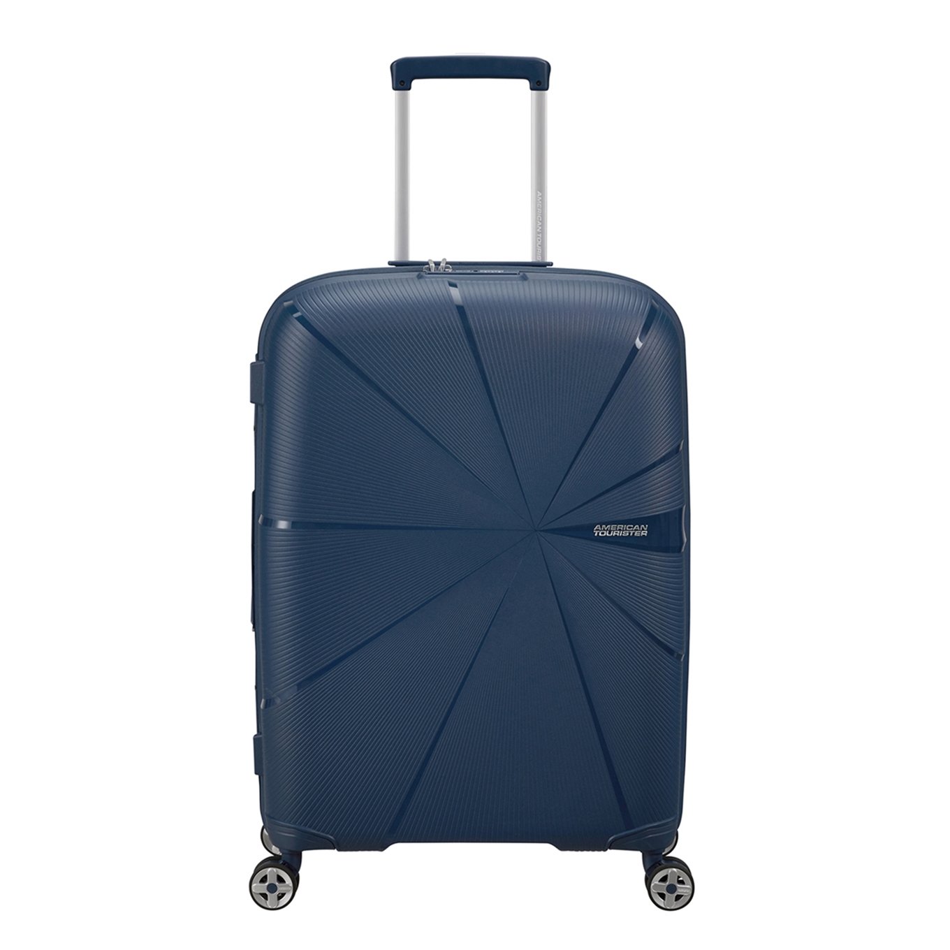 American Tourister Starvibe Spinner 67 EXP marineblauer Hartschalenkoffer