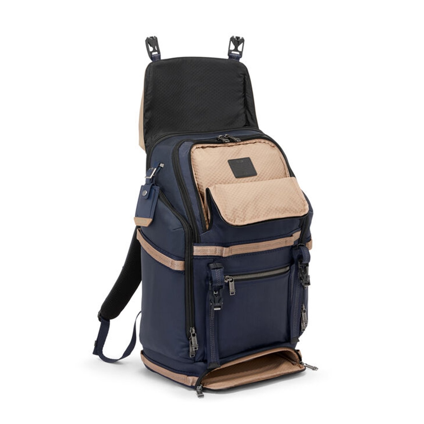 Tumi Alpha Bravo Expedition Backpack midnight navy/khaki backpack
