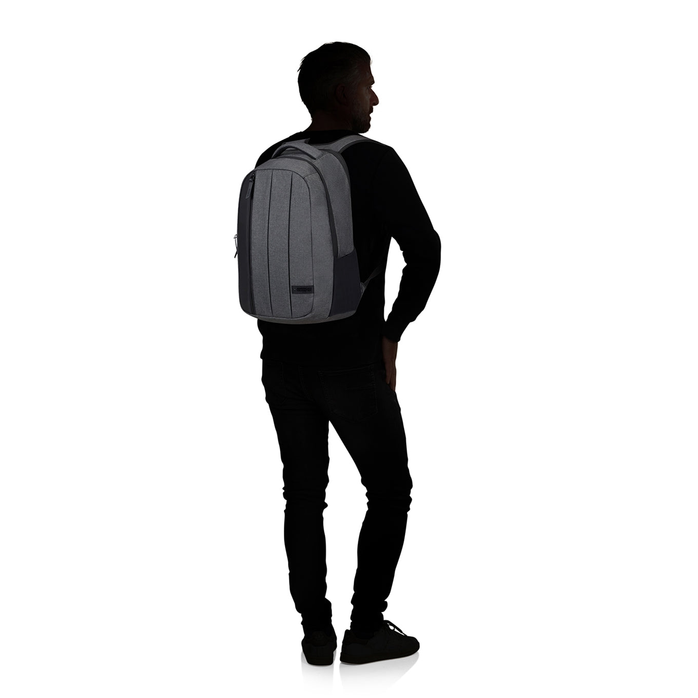 American Tourister Streethero Laptop Backpack 17.3" grey melange