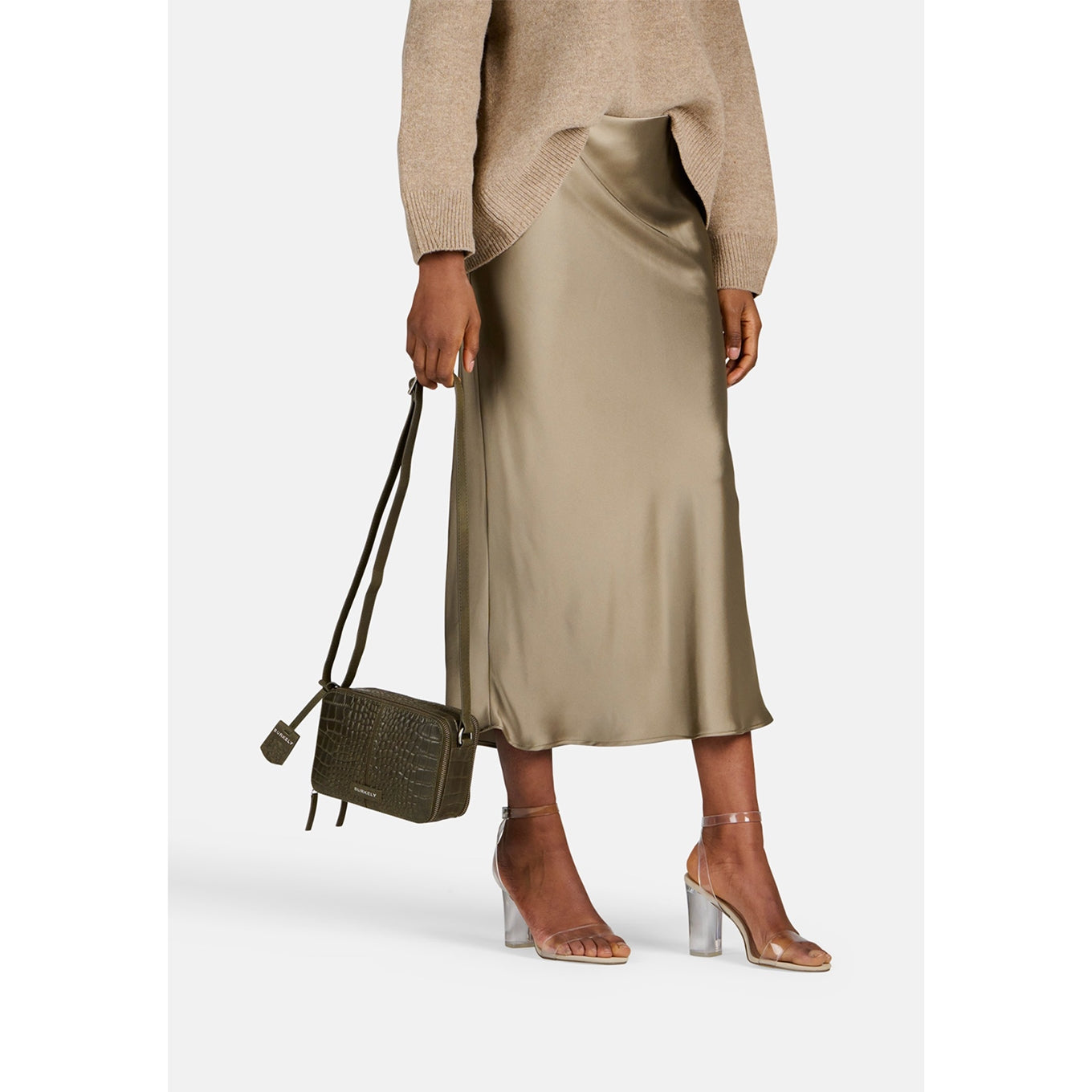 Burkely Cool Colbie Box Bag grün Damentasche