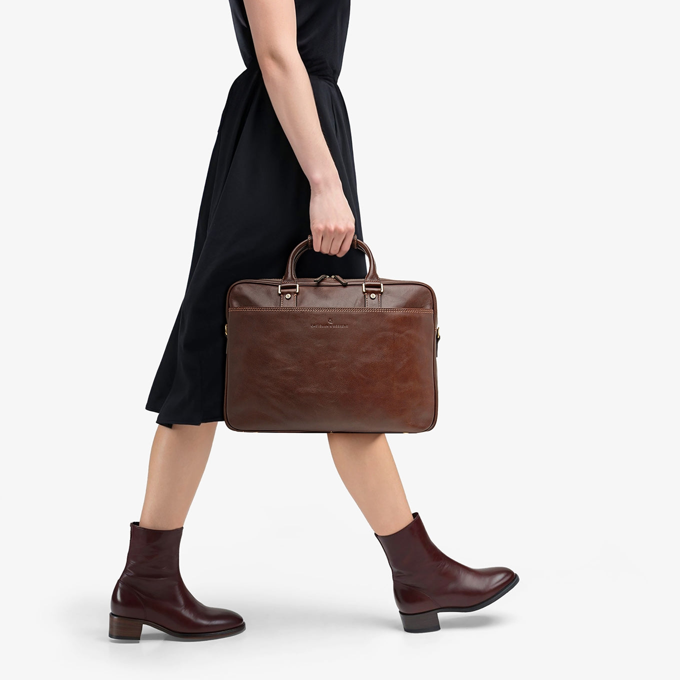 Castelijn & Beerens Verona Business Laptoptasche 15,6" Mokka