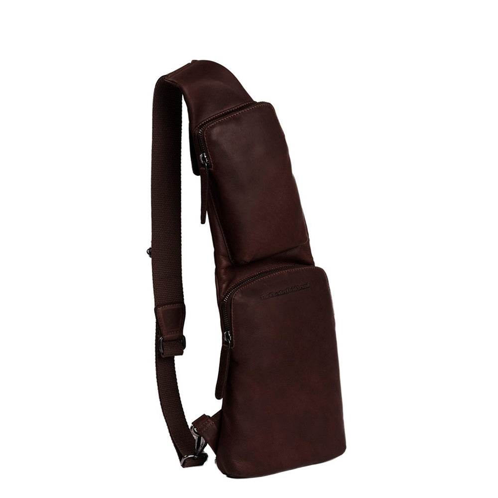 The Chesterfield Brand Logan Crossbody Rugzak brown
