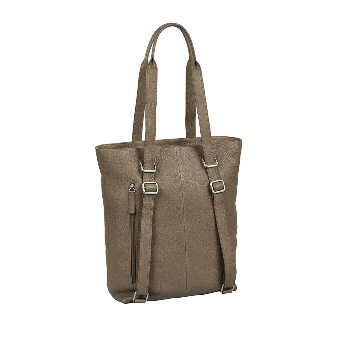 Burkely Soft Skylar Backpack Shopper 14" taupe Damentasche