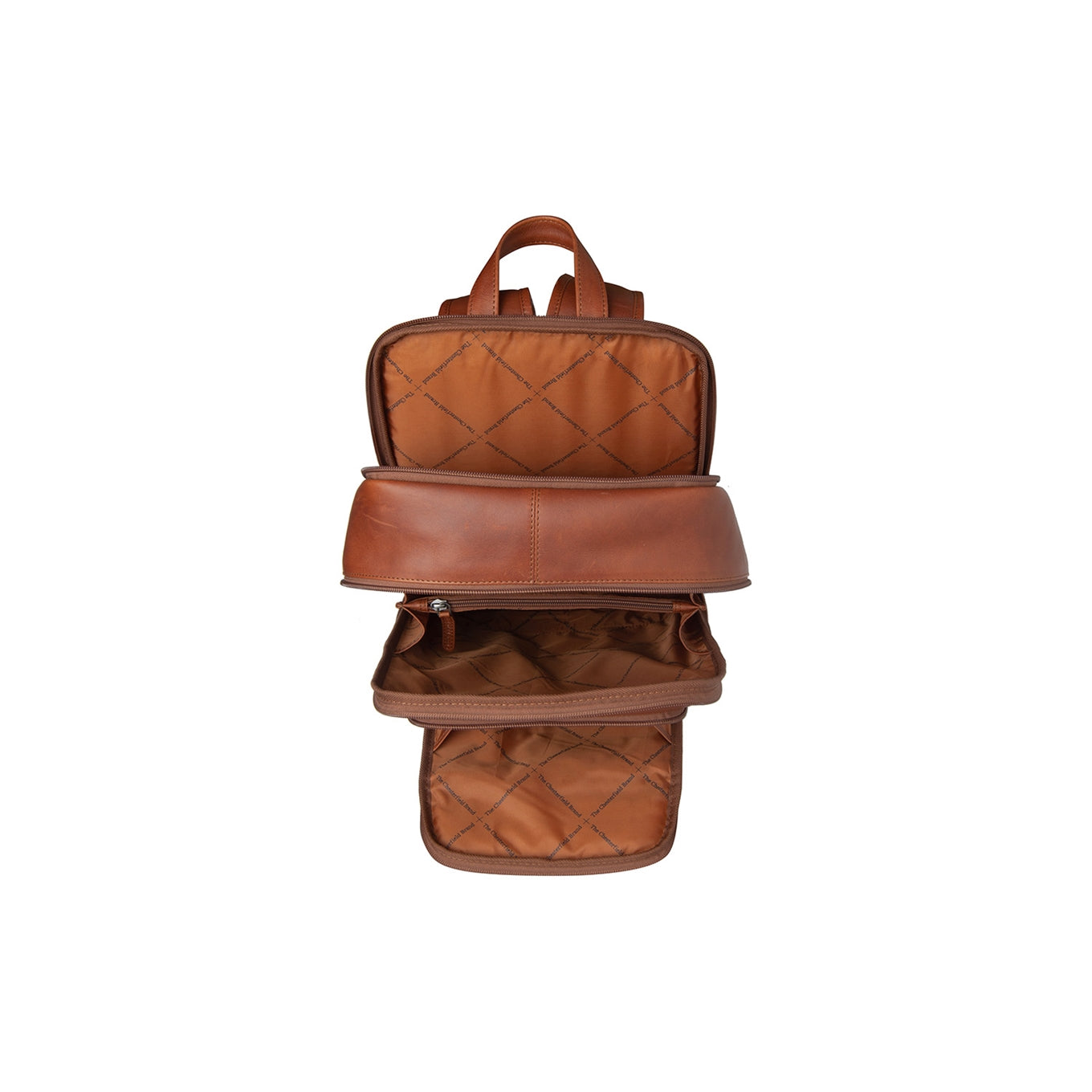 The Chesterfield Brand Detroit Laptoprugzak cognac