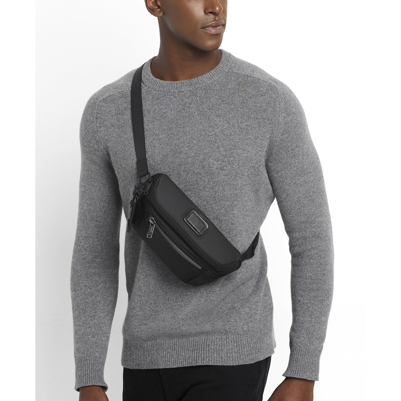 TUMI Alpha Bravo Classified Waist Pack black