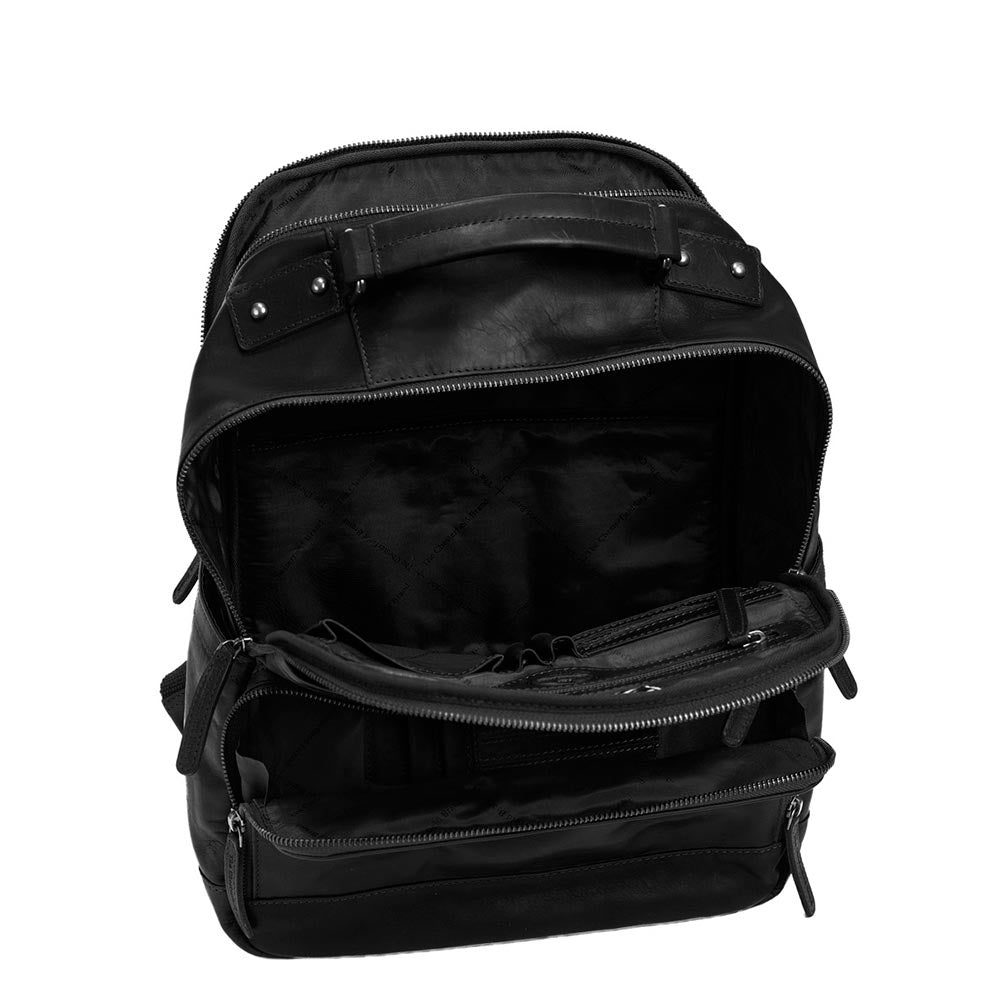 The Chesterfield Brand Austin Backpack black backpack