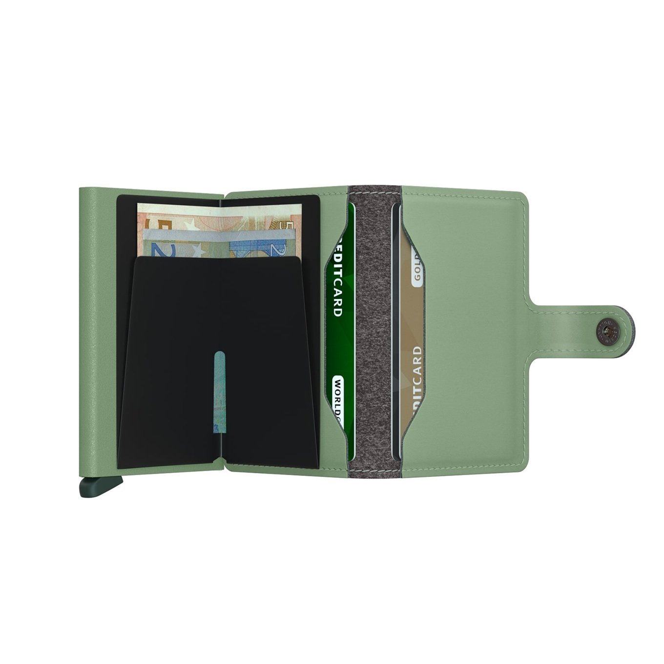 Secrid Miniwallet Wallet Yard Powder pistachio Damenbrieftasche