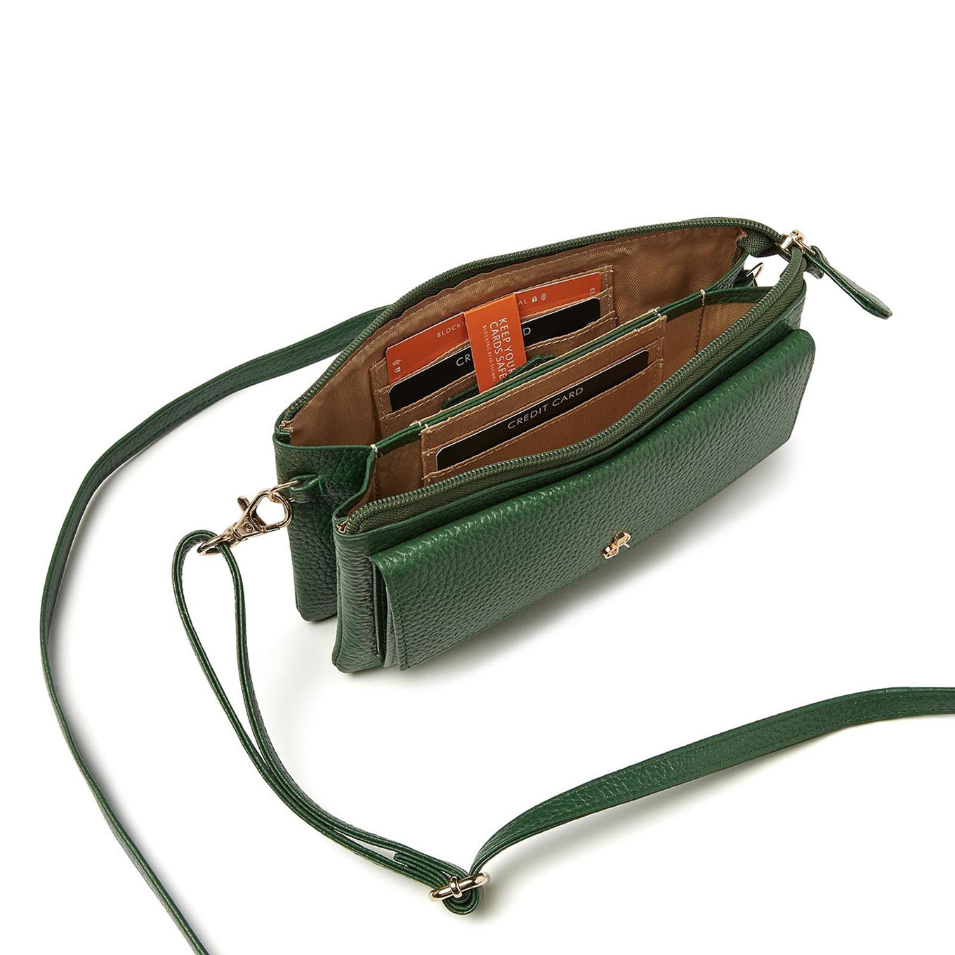 dR Amsterdam Momentum Shoulderbag / Clutch green