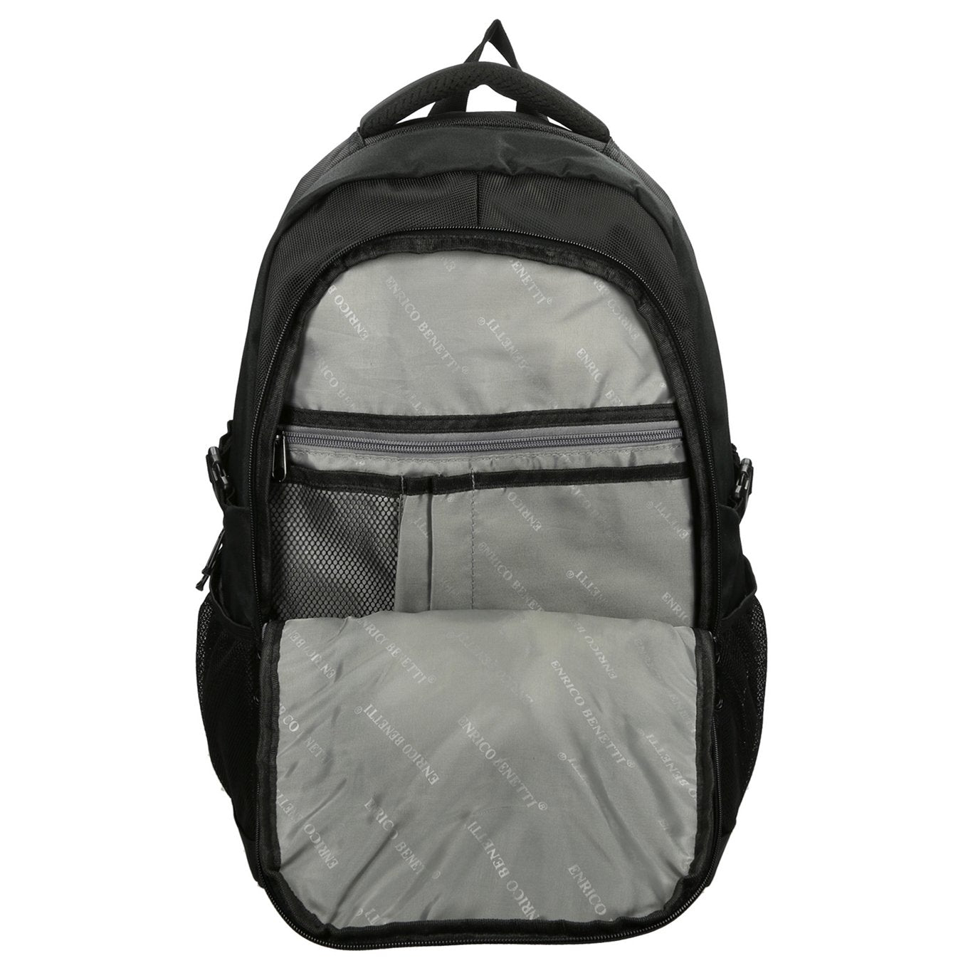 Enrico Benetti Yellow Stone 15'' Laptop Backpack black