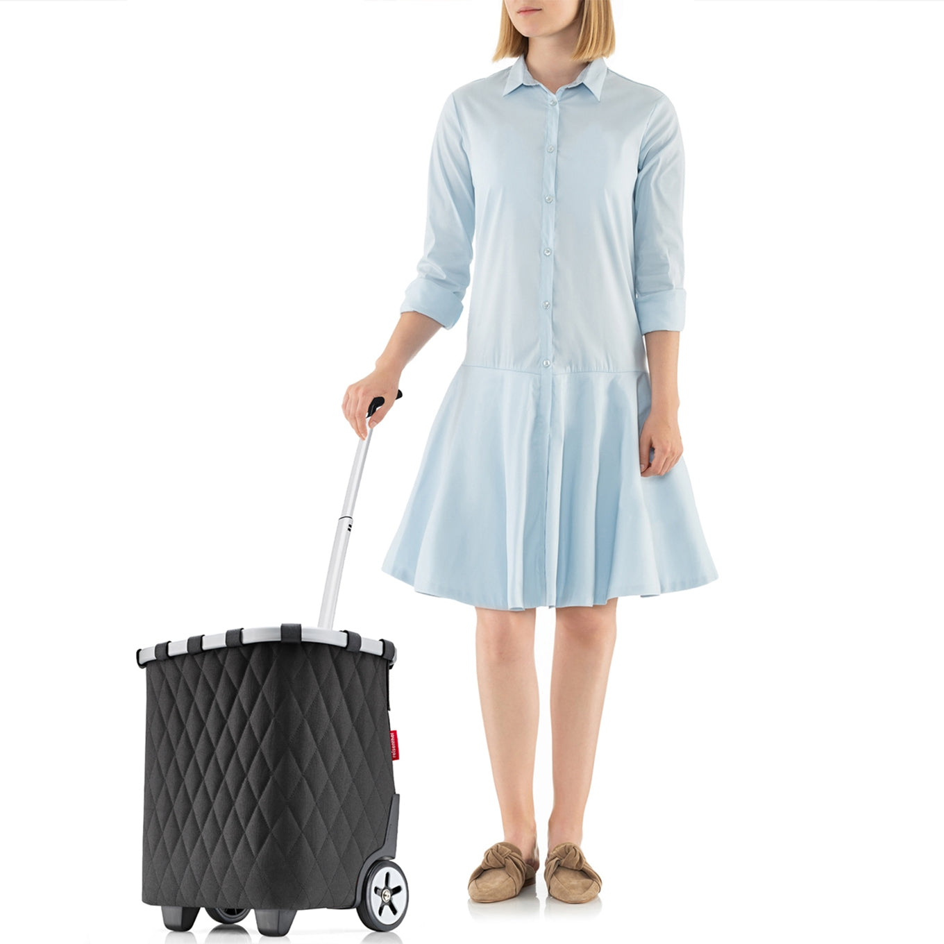 Reisenthel Shopping Carrycruiser Rahmen Twist Sky Pink Trolley