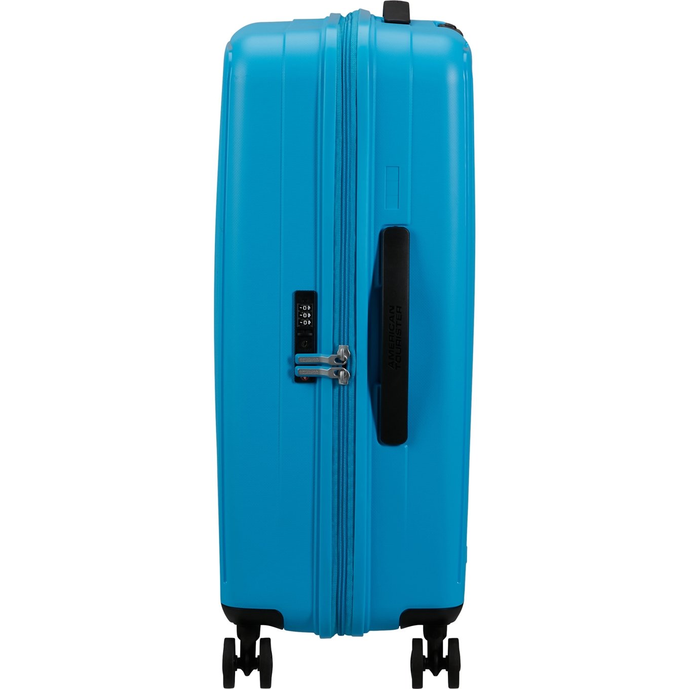 American Tourister Rejoy Spinner 68/25 TSA azurblauer Hartschalenkoffer