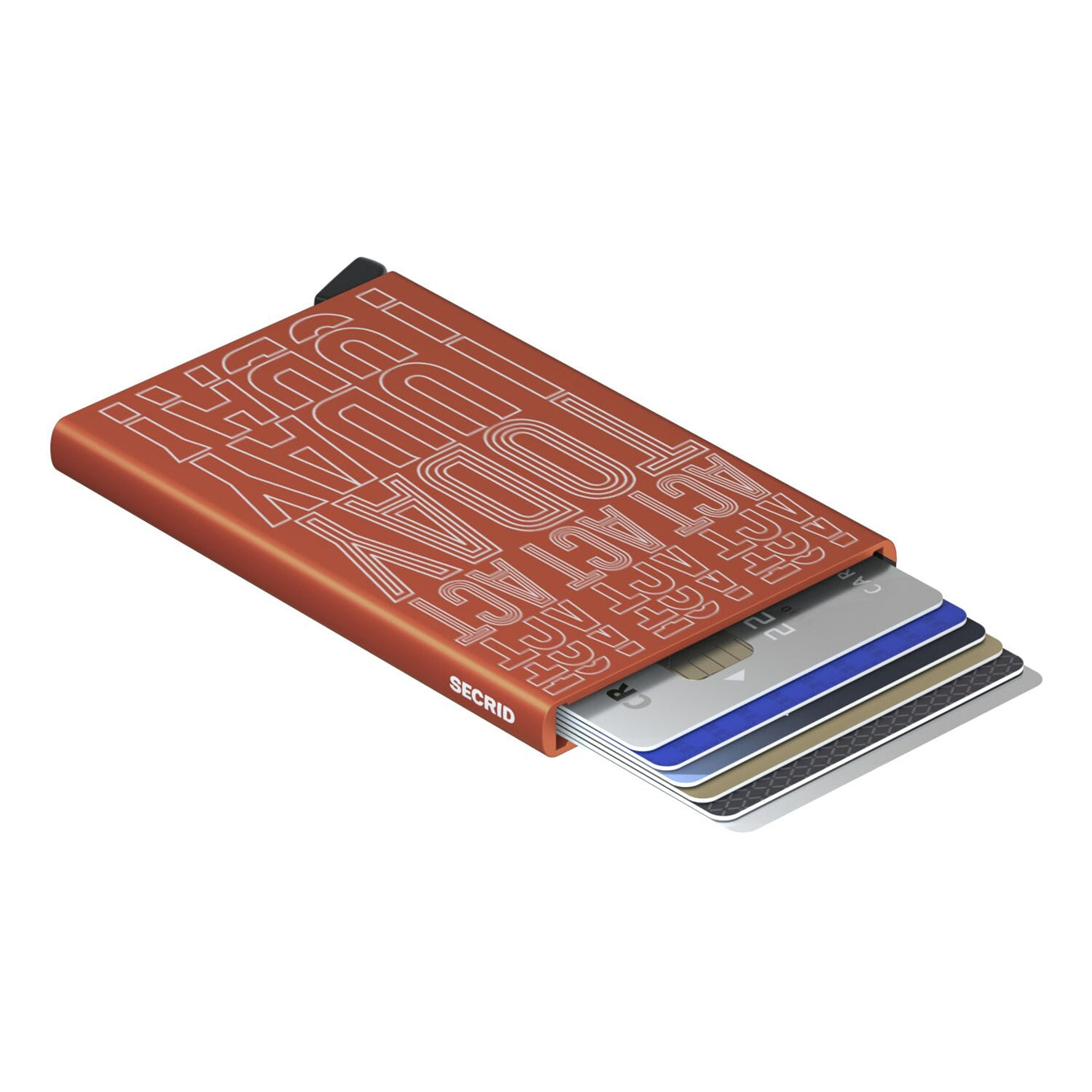 Secrid Cardprotector Laser act today orange