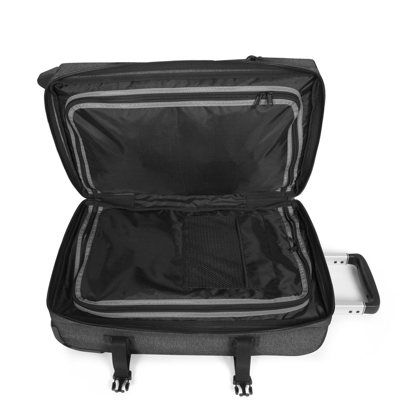 Eastpak Transit'R S schwarzer Denim-Softkoffer