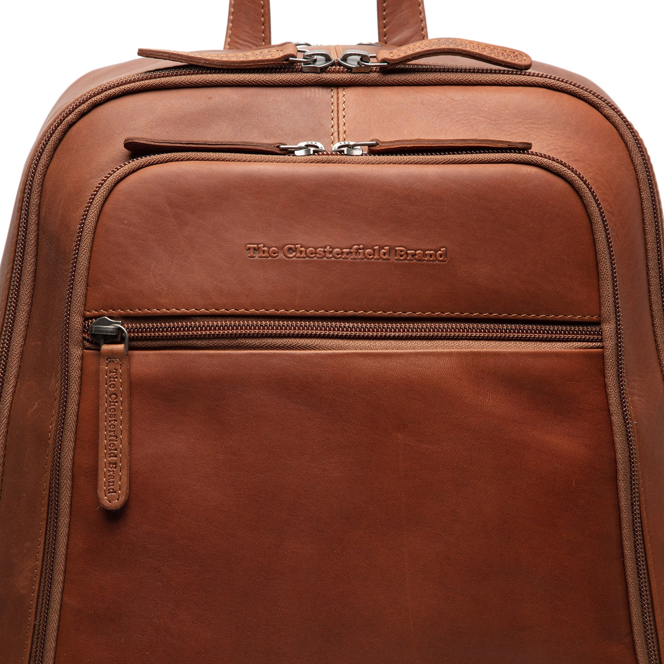The Chesterfield Brand Detroit Laptoprugzak cognac
