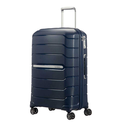 Samsonite Flux Spinner 75 erweiterbares marineblaues Hartschalenetui