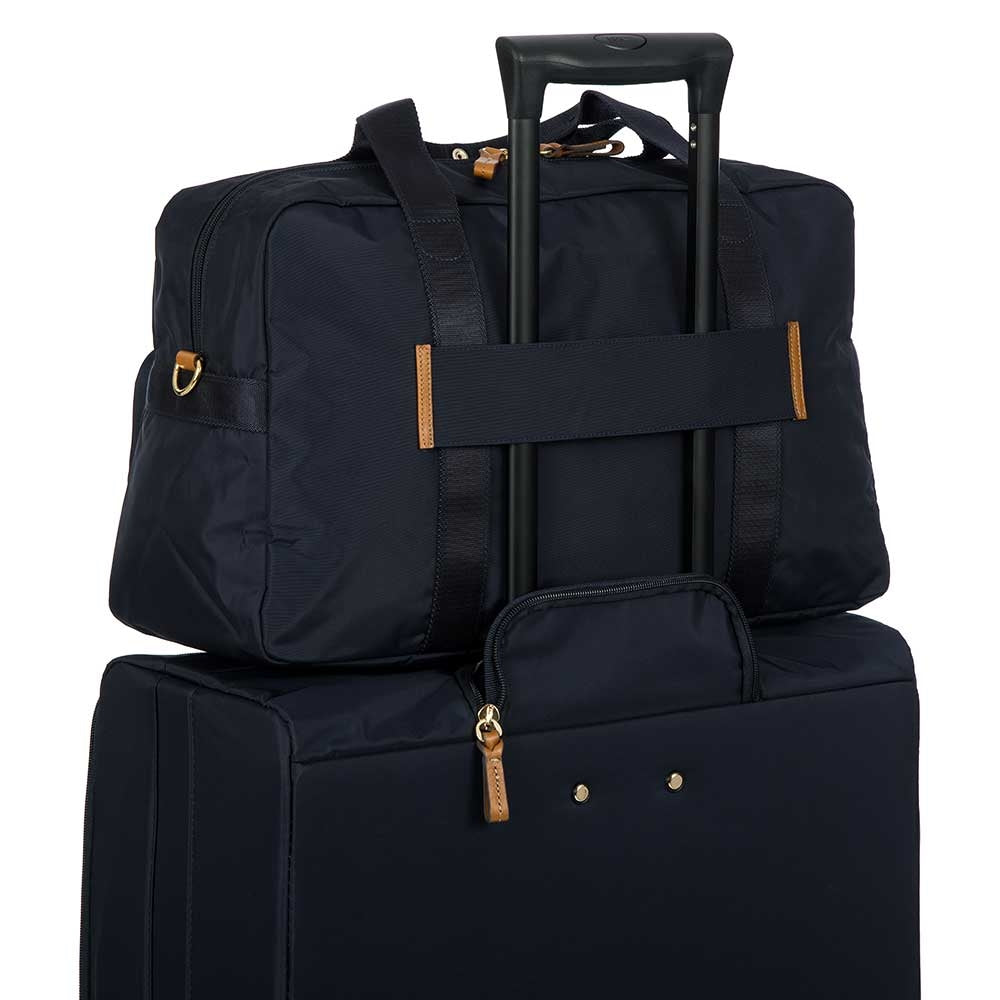 Bric's X-Travel Holdall ozeanblaue Wochenendtasche