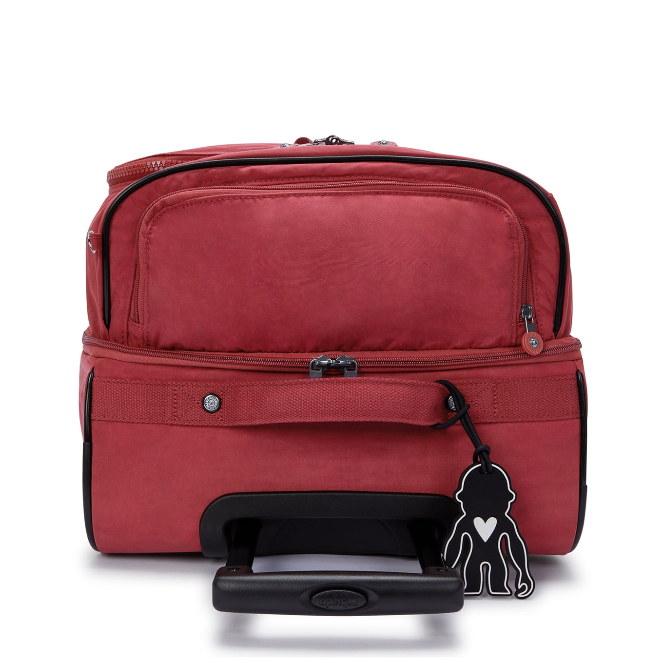 Kipling Teagan L funky rote Trolley-Reisetasche