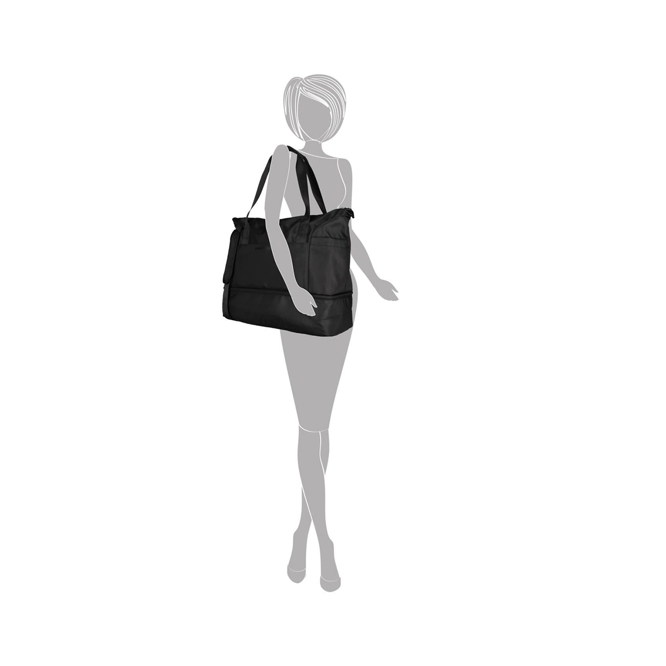 Enrico Benetti Lakers Sport-/Reisetasche 47L schwarz