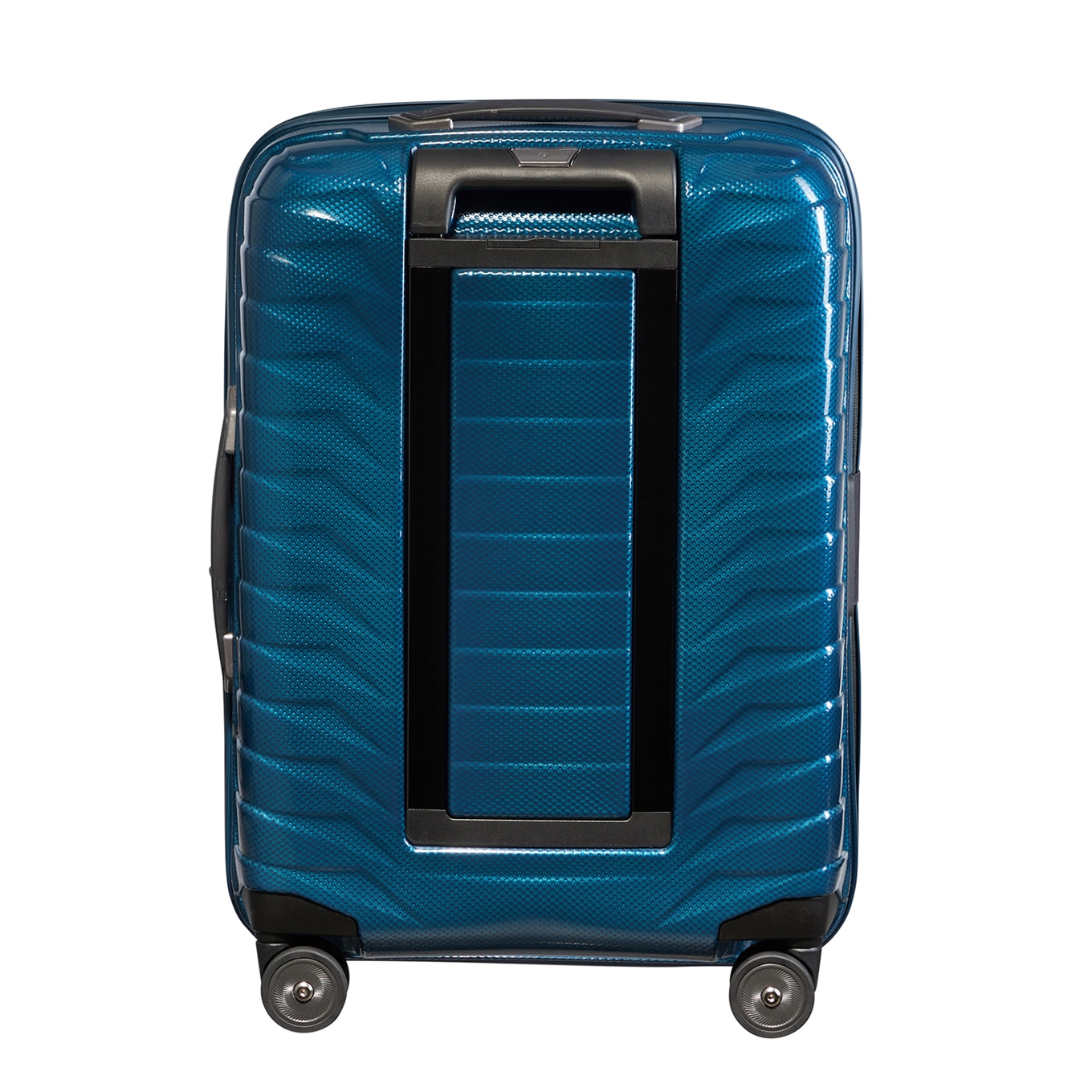 Samsonite Proxis Spinner 55 Erweiterbares Hartschalenetui in Petrolblau