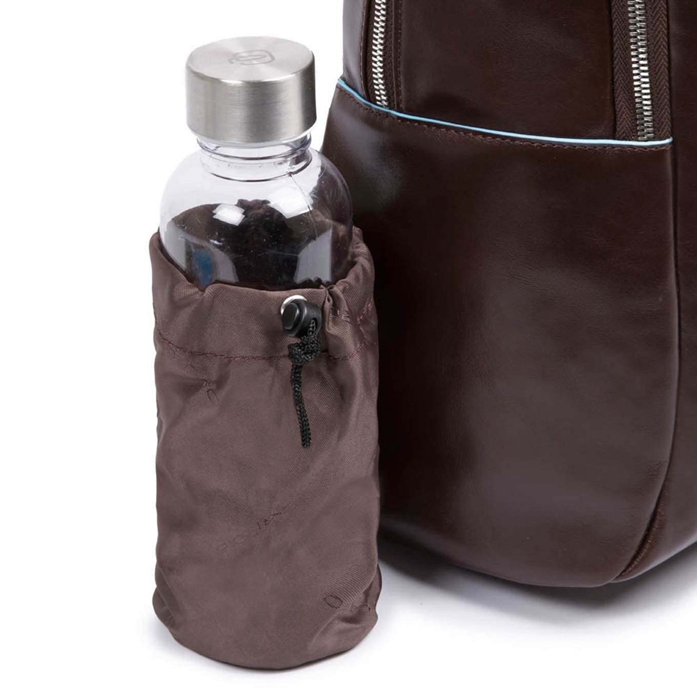 Piquadro Blue Square Computer-Rucksack mit iPad-Fach, schwarzer Rucksack