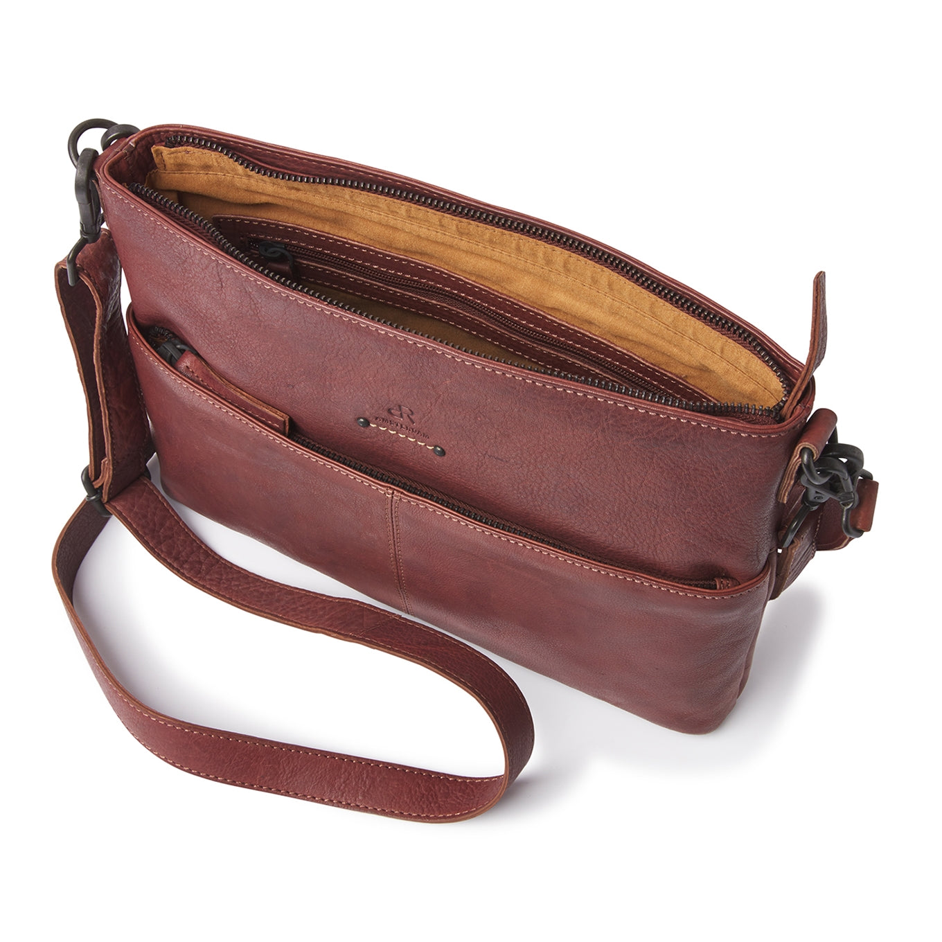 dR Amsterdam Tampa Hand/Schoudertas brown
