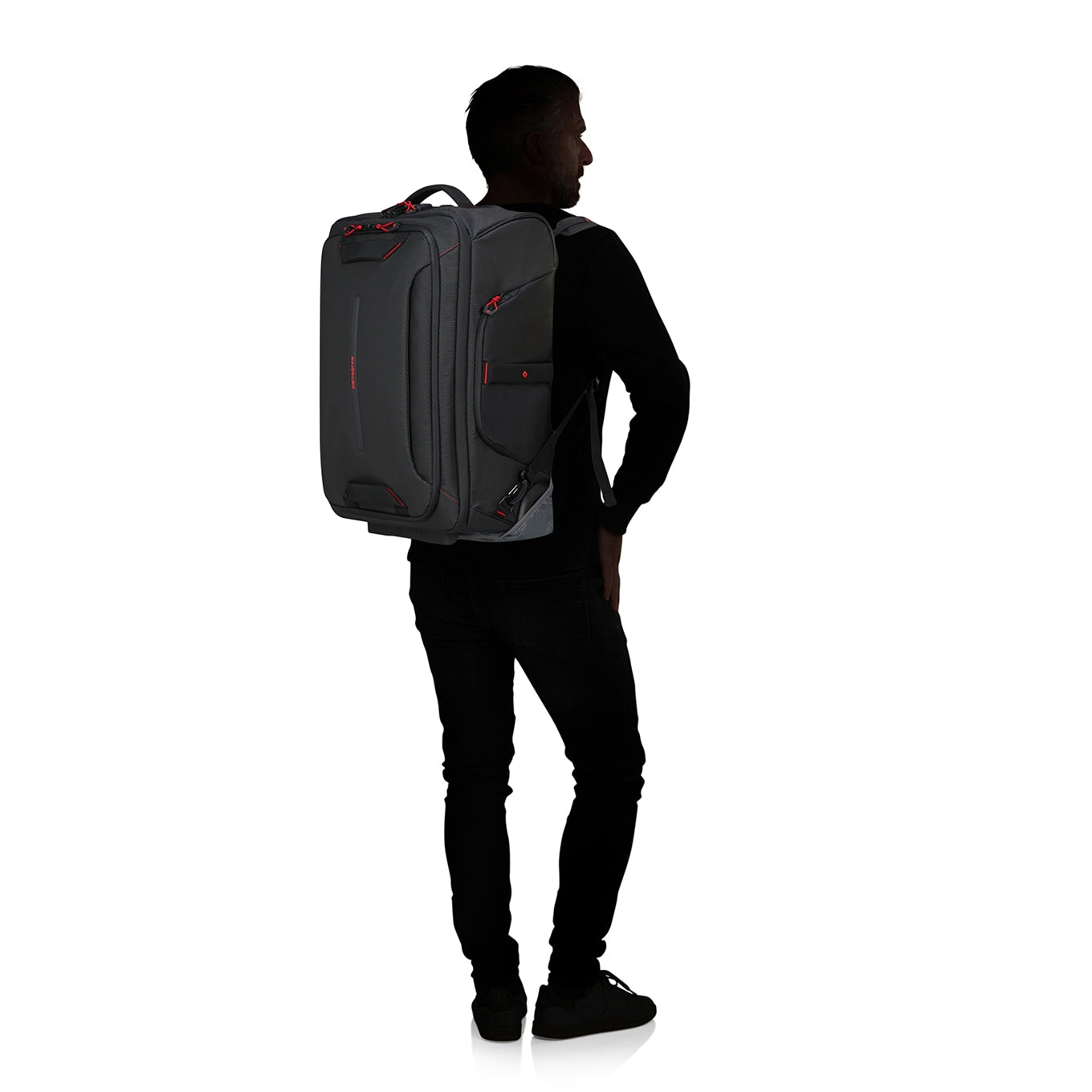 Samsonite Ecodiver Duffle/Wheels 55 Backpack charcoal