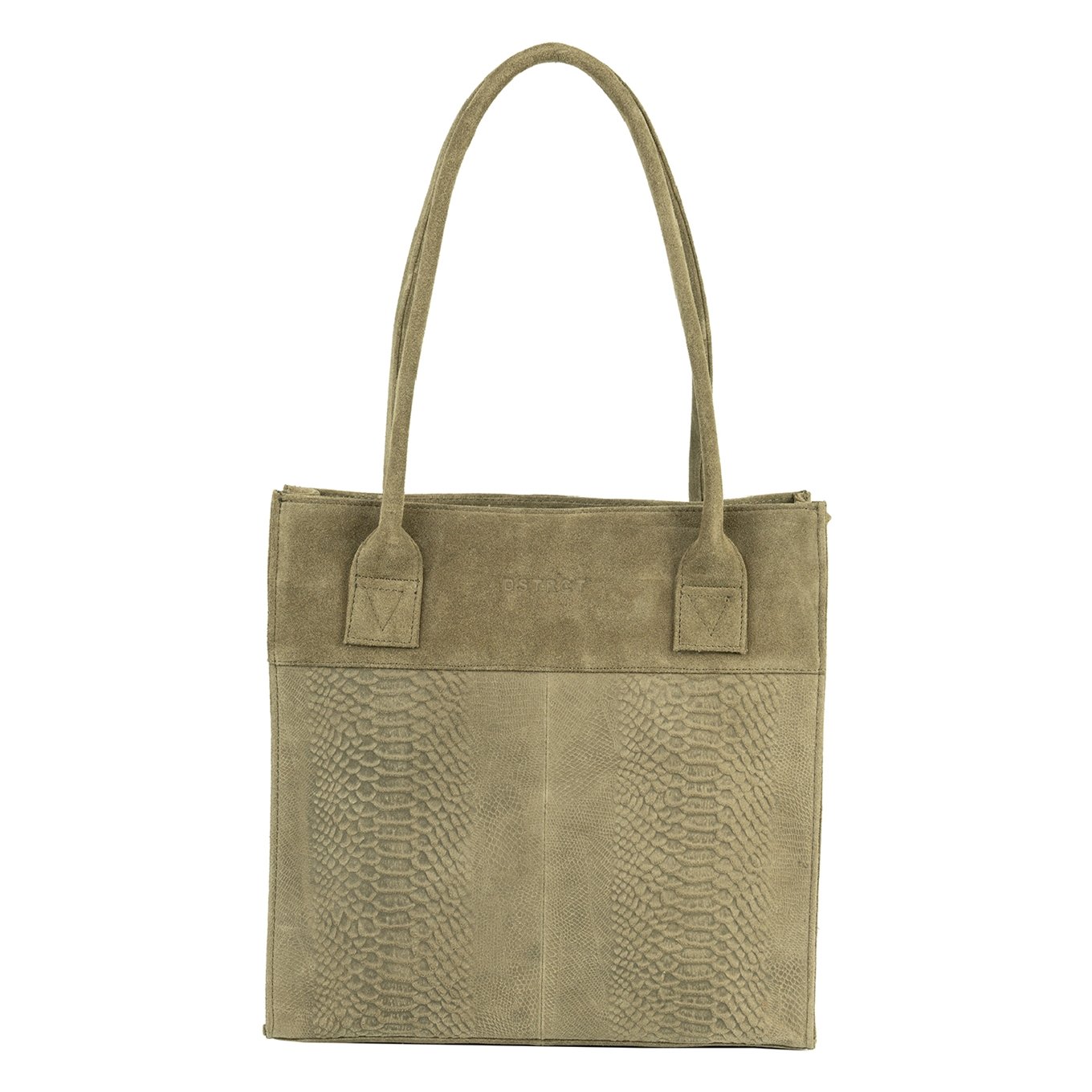 DSTRCT Portland Road Shopper Kleine khakifarbene Damentasche