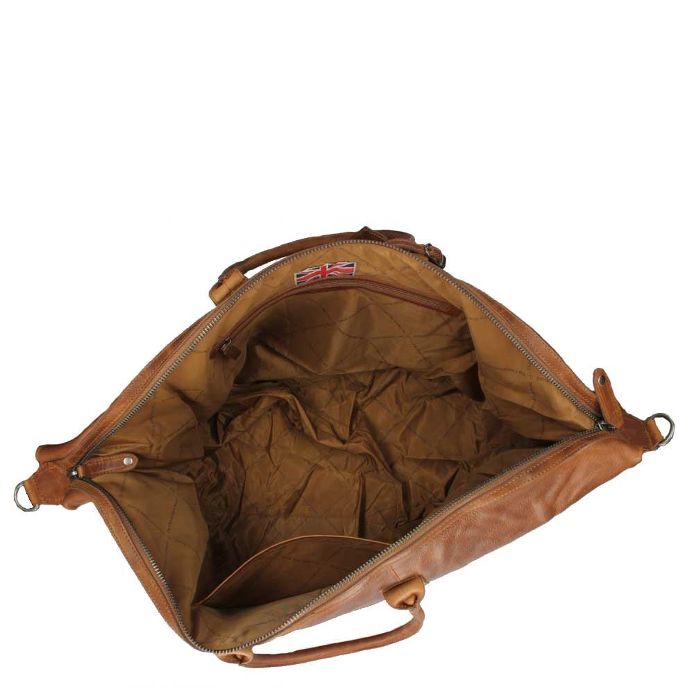 The Chesterfield Brand Portsmouth Travelbag cognac