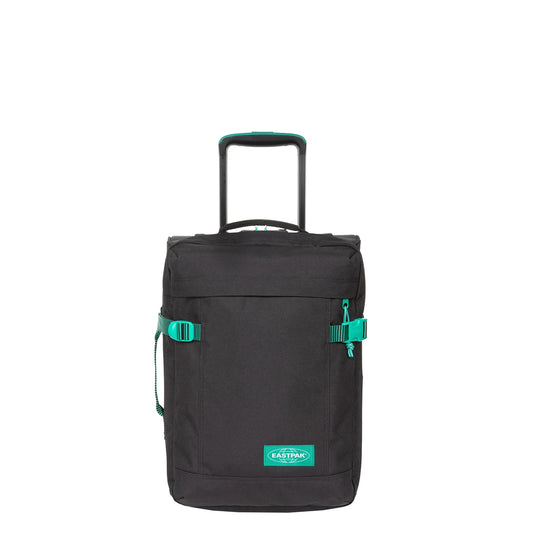 Eastpak Tranverz XXS Soft-Koffer mit Kontraststreifen in Schwarz
