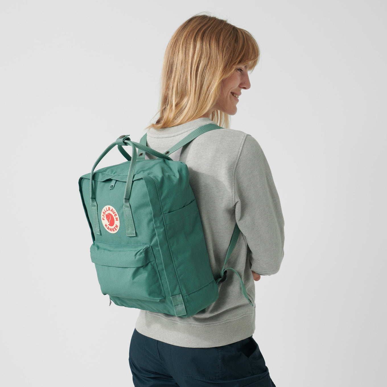 Fjallraven Kanken foliage green-peach sand