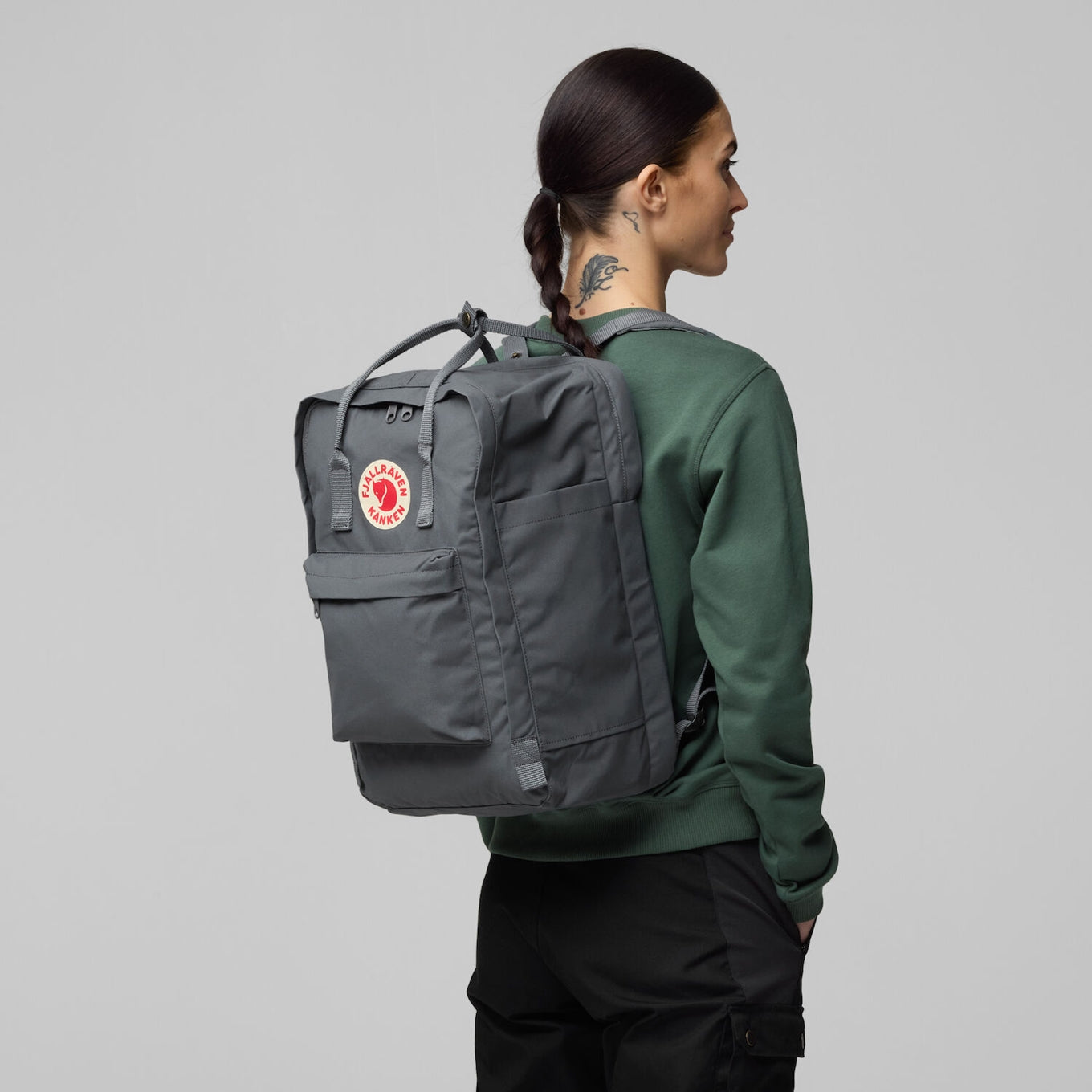 Fjallraven Kanken Laptop 17" blackberry